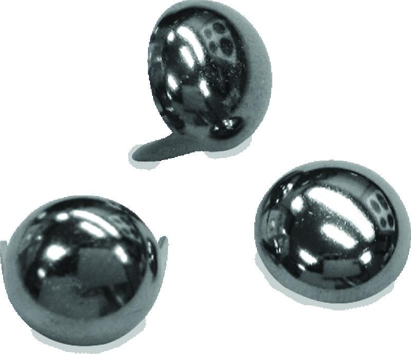 Mustang Motorcycle 78079 Chrome Seat Studs - 12.5mm Pack of 20