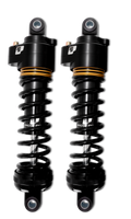 Progressive Harley Ultra Touring-QPS 944 Series Shocks, 13 inches, 12-inch Ride Height, Super Duty - Black