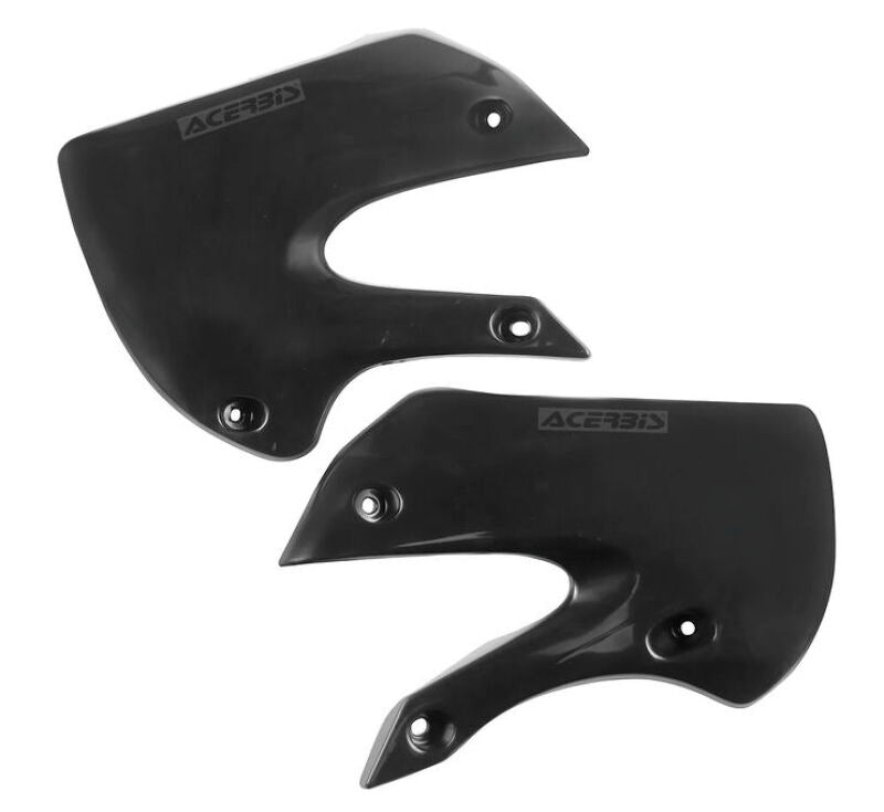 Acerbis KLX110/DRZ110/KX65 Radiator Shroud - Black for Kawasaki and Suzuki 2000-2004