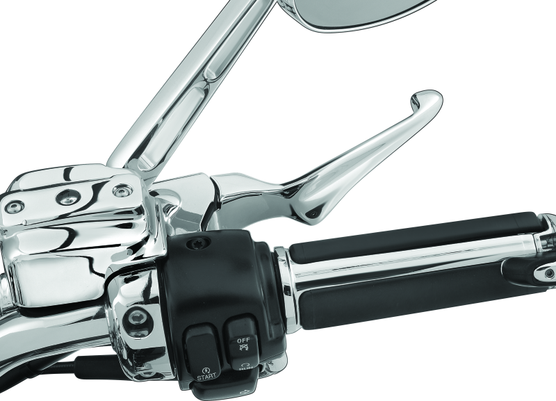 Kuryakyn Boss Blades 2008-2013 Touring Chrome Handlebar Blades - Part #1057