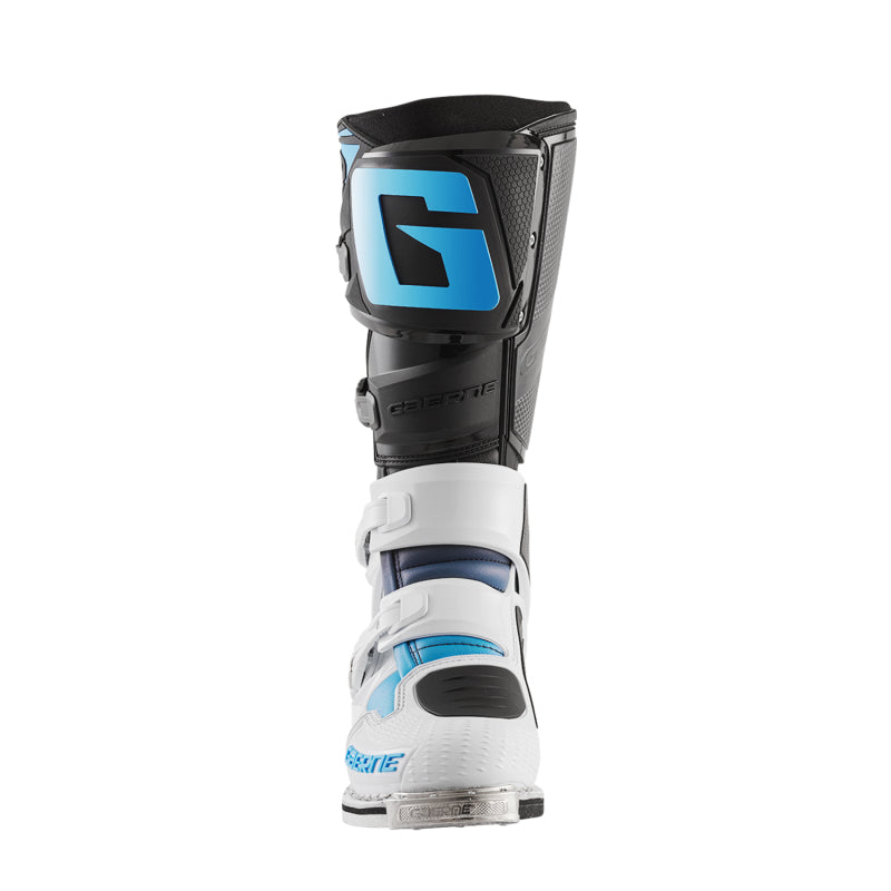 Gaerne SG12 Limited Edition Motocross Boot Size 12 - Black, White & Carolina Blue