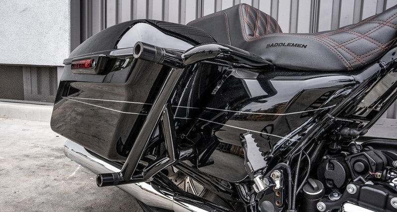 Burly Brand 14-Up Touring Brawler Kit Rear Crash Bar for Harley Davidson Models
