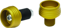 Kuryakyn Lodestar Front Axle Slider Gold for BMW R1200R, F800R, R1200RS, S1000XR