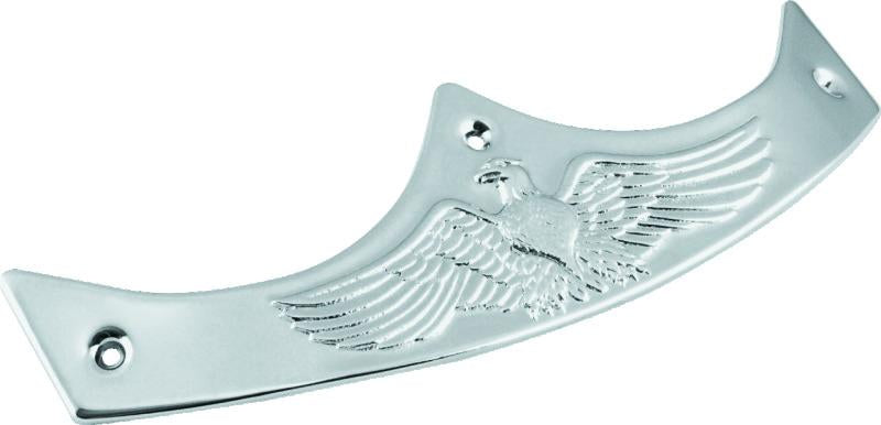 Bikers Choice FL Custom 8 Inch Chrome Eagle Fender Tip - Durable Marine-Grade Finish for Harley-Davidson Motorcycles