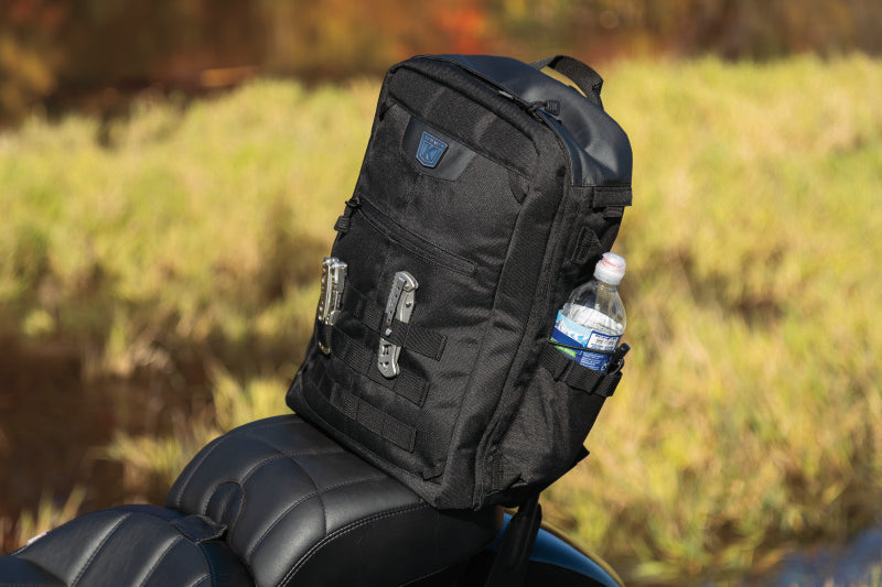 Kuryakyn Momentum Runaway Backpack - Durable Weather-Resistant 20.5L Powersports Backpack for Commuters and Riders