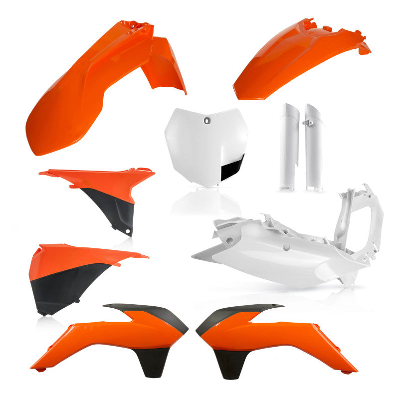 Acerbis 13-14 KTM SX/SX-F/XC/XC-F Full Plastic Kit - 16 Orange for KTM Models