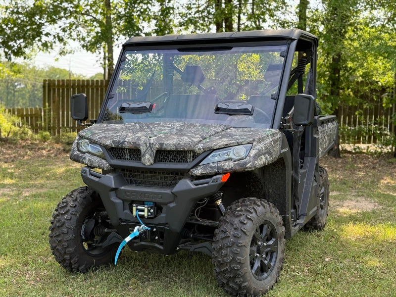 Seizmik Versa-Vent UV Resistant Windshield for CFMOTO UForce 1000 & 1000 XL - Quick-Connect, Toolless Mount