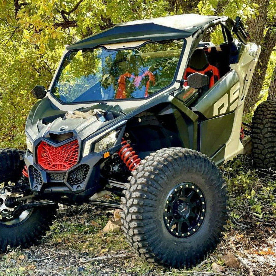 Can Am X3 Non-Vented Glass Windshield 2.0