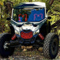 Can Am X3 Non-Vented Glass Windshield 2.0