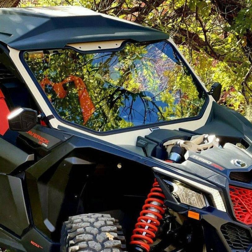 Can Am X3 Non-Vented Glass Windshield 2.0