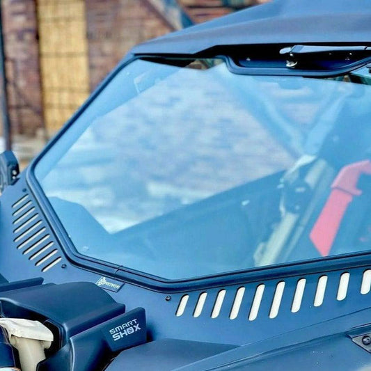 Can Am X3 Vented Glass Windshield 2.0