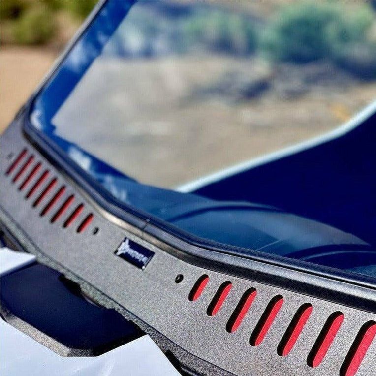 Kawasaki KRX Vented Glass Windshield
