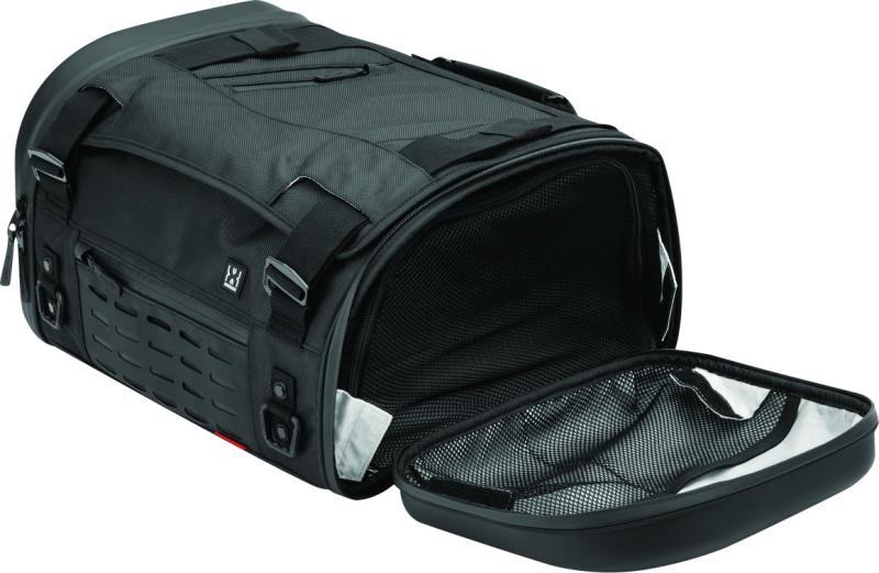 Kuryakyn Xkursion XS Steward Roll Bag Part #5221 – Compact Motorcycle Luggage with Secure Mounting and Ample Storage
