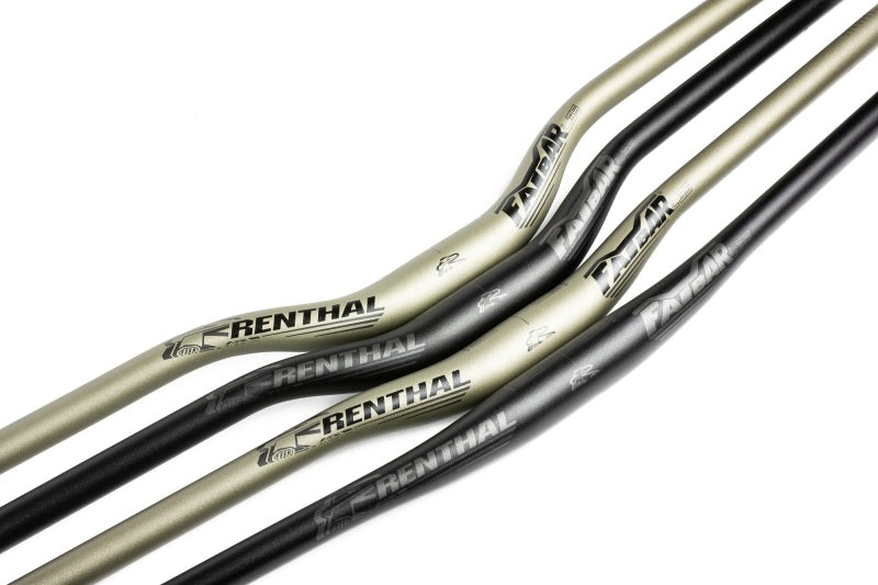 Renthal V3 Fatbar Lite 35 Handlebar, 30mm Clamp Diameter, Aluminum Gold for Powersports