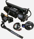 KFI Polaris Plug-N-Play Winch System with Assault 5000 lb Synthetic Cable (Part ASPR-50)