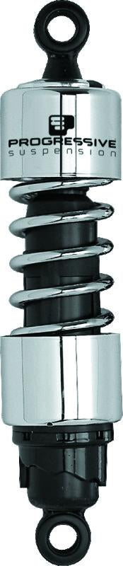 Progressive Harley-Davidson 412 Series Shocks 13.5 inches - Chrome