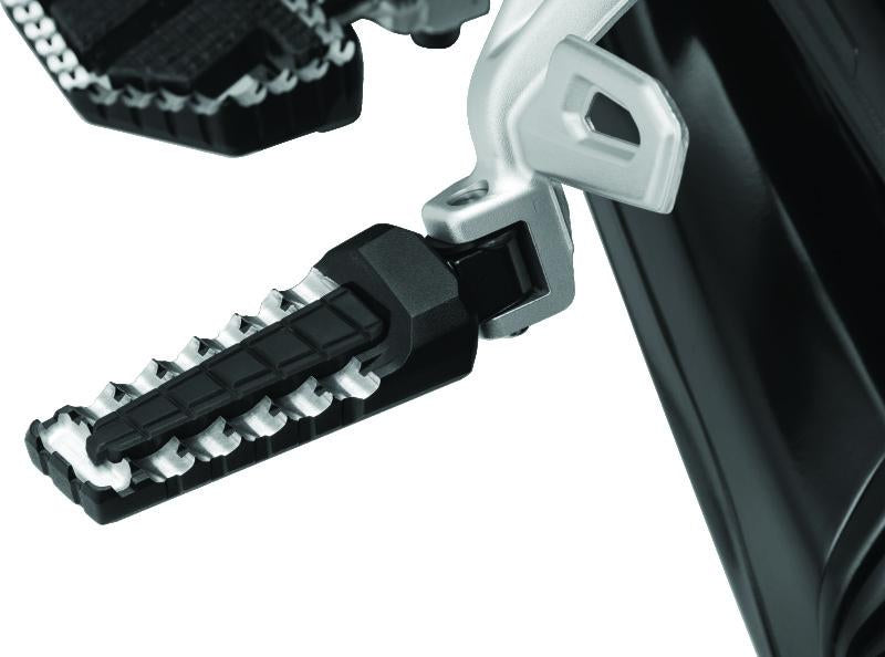Kuryakyn Splined Peg Adapters for BMW Rear Foot Pegs - Black, Part #3899