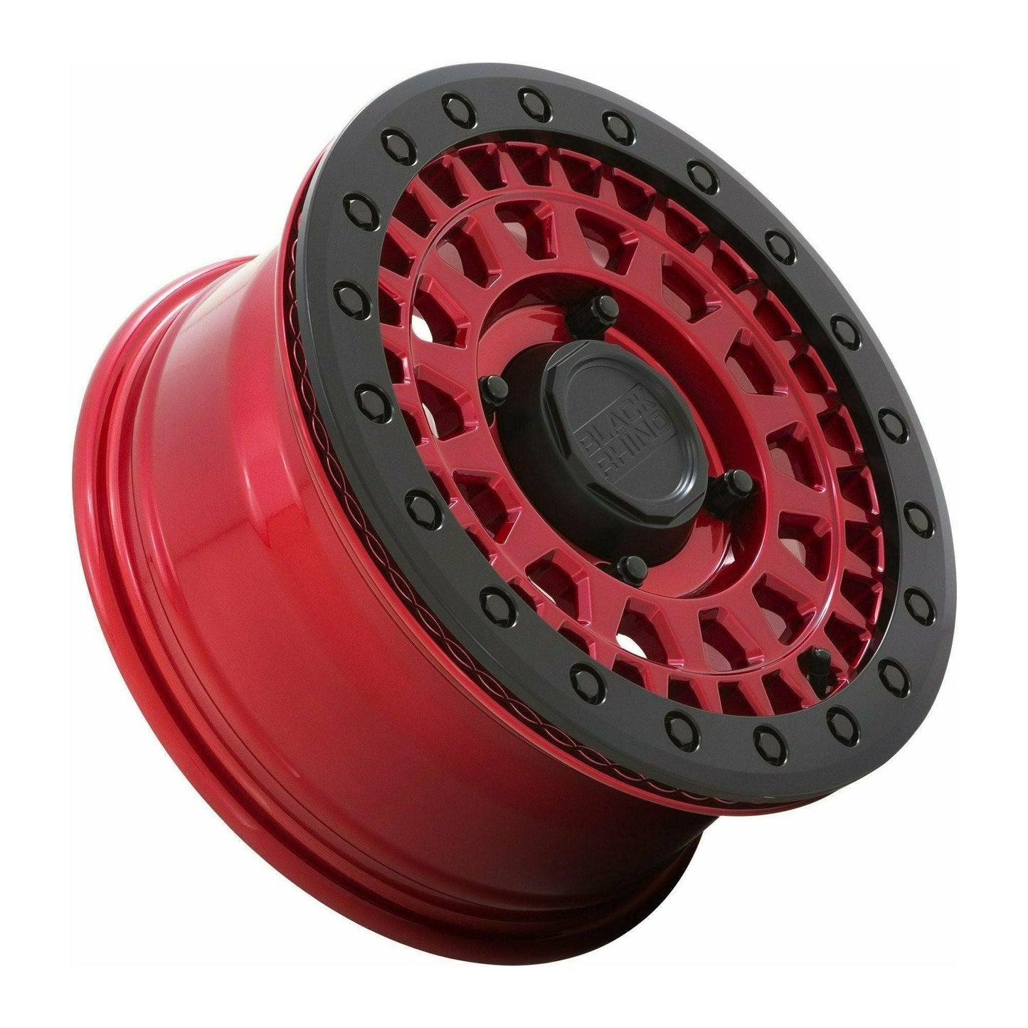 Parker Beadlock UTV Wheel (Red/Black)