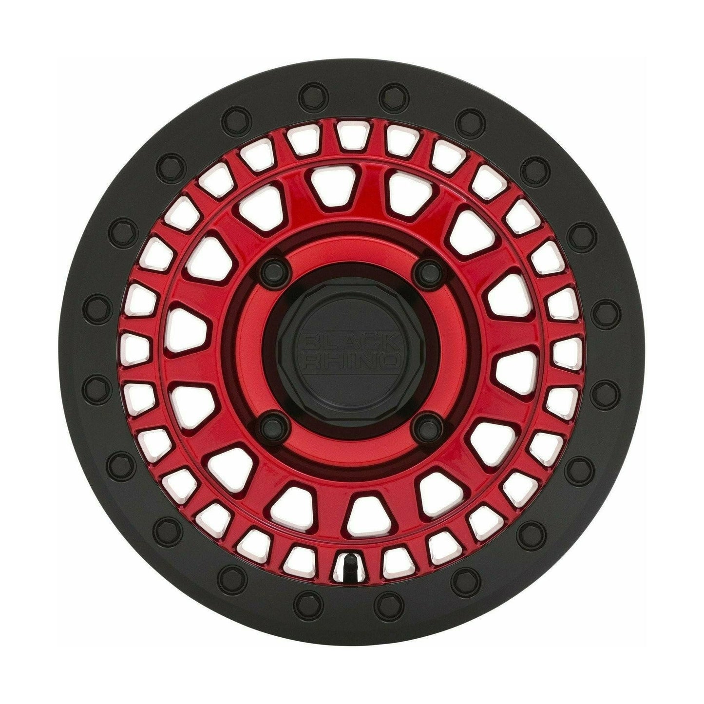 Parker Beadlock UTV Wheel (Red/Black)