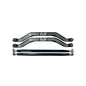 Polaris Pro R / Turbo R High Clearance Radius Rods by AJK Offroad Black Both 