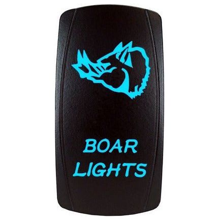 Boar Lights Rocker Switch