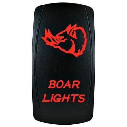 Boar Lights Rocker Switch