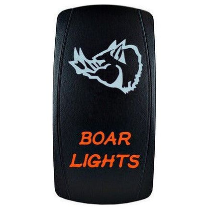 Boar Lights Rocker Switch