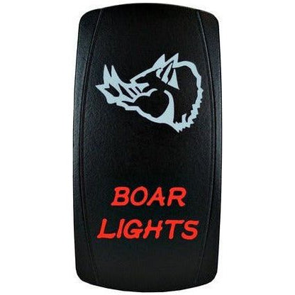 Boar Lights Rocker Switch