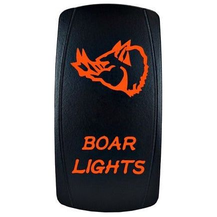 Boar Lights Rocker Switch