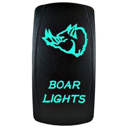 Boar Lights Rocker Switch