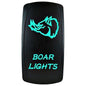 Boar Lights Rocker Switch
