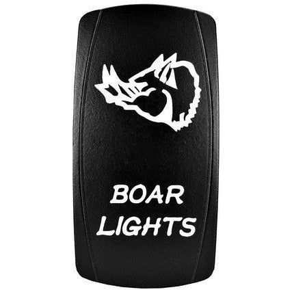 Boar Lights Rocker Switch