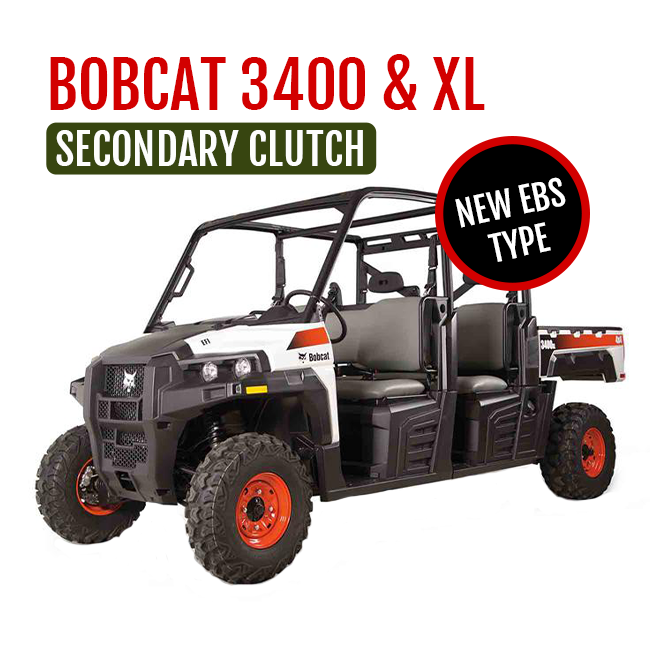 Bobcat 3400 & XL UV34 Secondary Clutch (2010-2020) EBS upgrade