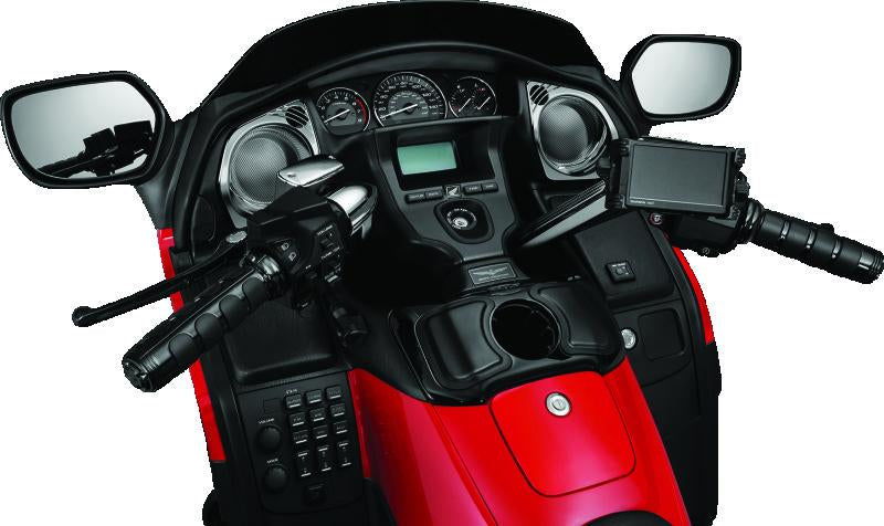 Kuryakyn Glove Box Cubby for 2012-2017 Honda Gold Wing GL1800 – Gloss Black