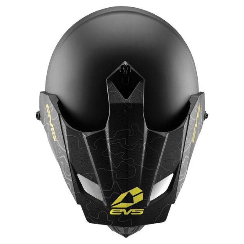 EVS T5 Dual Sport Venture Arise Helmet Visor – Matte Black Replacement Part