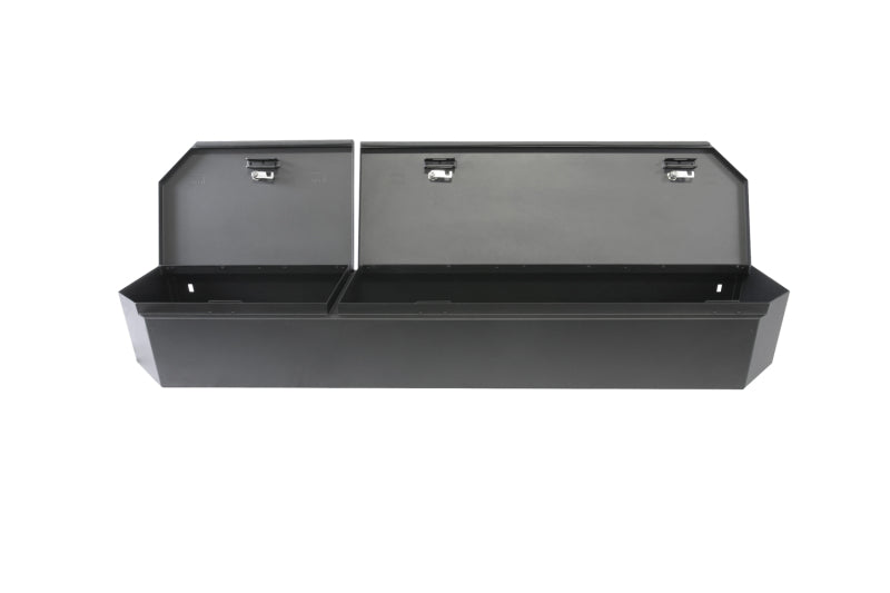 Tuffy Products Underseat Lockbox with Keyed Lock for Ford F-150 and Super Duty Crew Cab – Secure Steel Storage