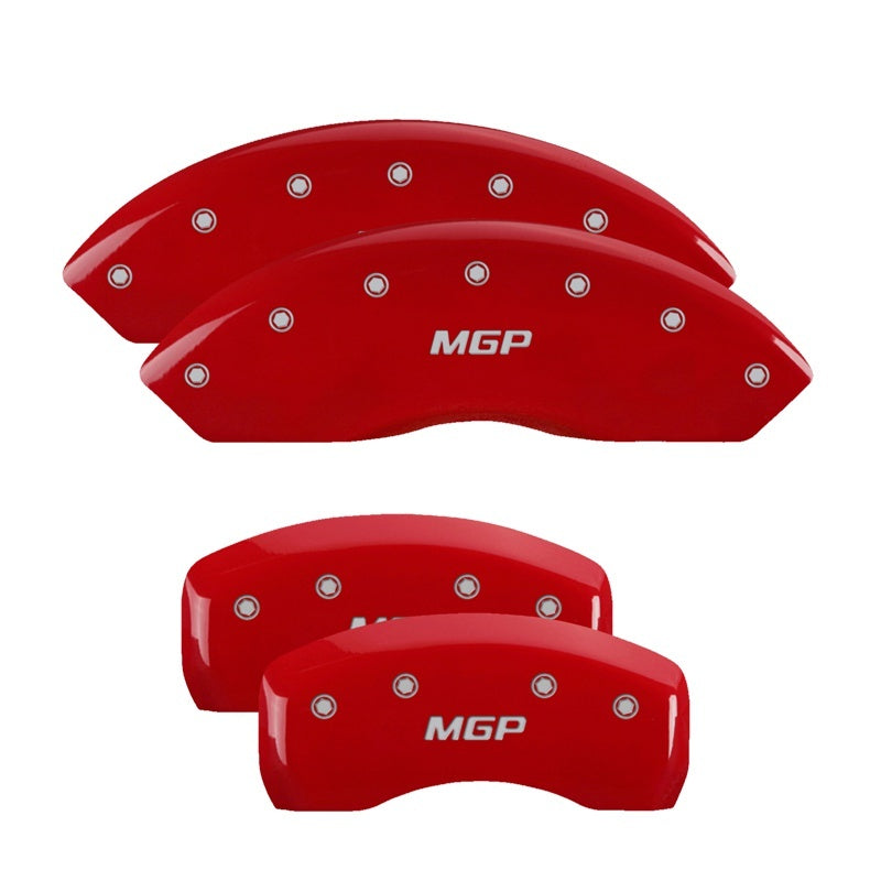 MGP Yellow Finish Brake Caliper Covers for Lincoln Mark LT 2006-2008 – Set of 4