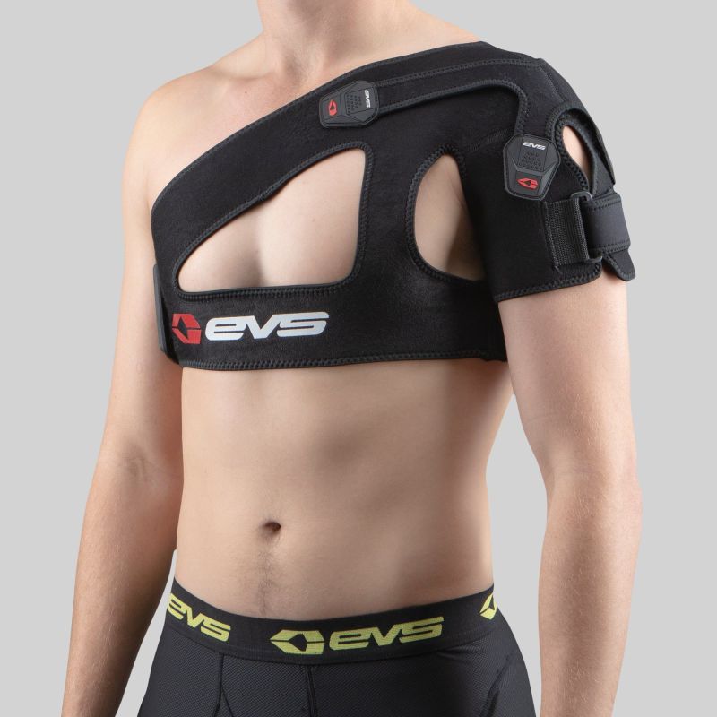 EVS SB03 Shoulder Brace Black - Large for Superior Shoulder Support and Injury Recovery