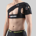 EVS SB03 Shoulder Brace Black Medium for Superior Support and Comfort
