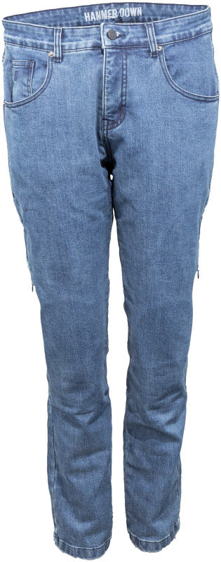 Speed and Strength Hammer Down Armored Jeans for Men - Size 34x32, Blue