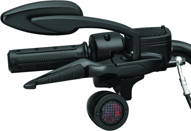 Kuryakyn ISO Levers 14-16 HD Touring Black - Ergonomic Hand and Foot Controls for Harley-Davidson