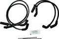 Twin Power 17-Up M8 Touring Models Black Ignition Wire Set by TwinPower – High-Performance Motorcycle Spark Plug Wires for Harley Davidson Touring Bikes