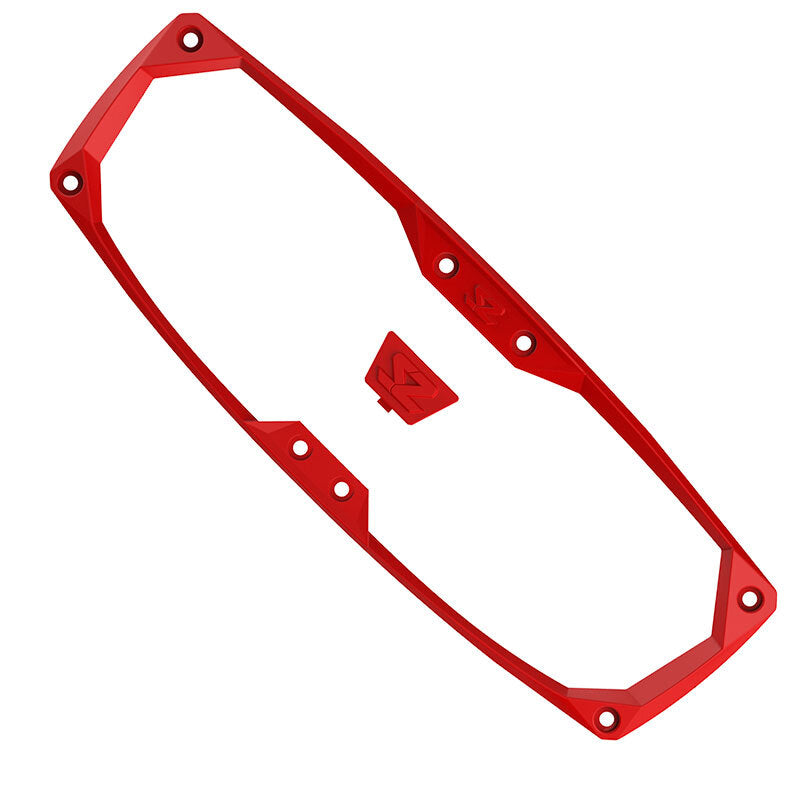 Seizmik Halo R Series Bezel/Cap Kit - Red for Halo-R Mirrors