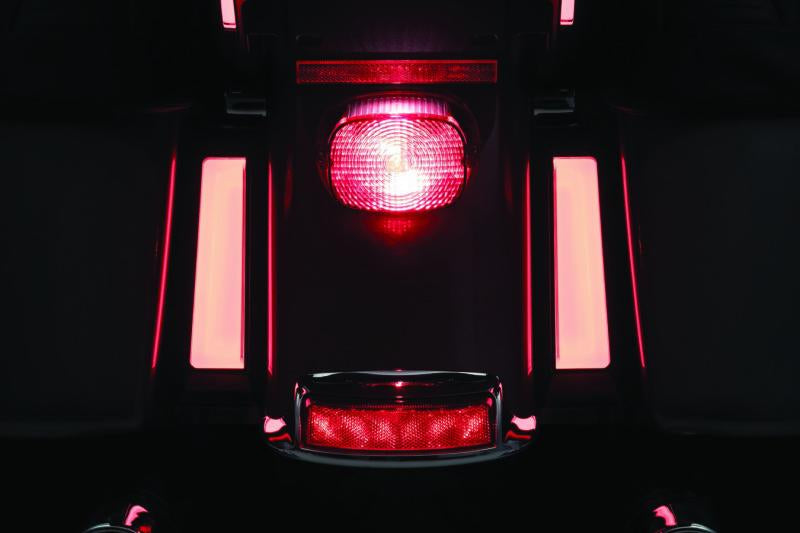 Kuryakyn Tracer LED Inserts for Saddlebag Supports - Black
