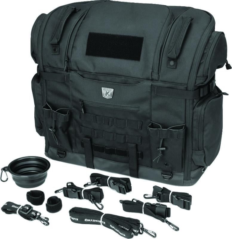 Kuryakyn Pet Palace Titan Motorcycle Carrier for Touring Seat – Weather-Resistant and Heat-Reducing Pet Crate