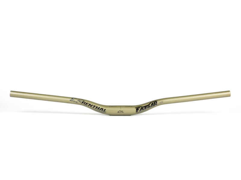 Renthal V3 Fatbar Lite 35 Handlebar, 30mm Clamp Diameter, Aluminum Gold for Powersports