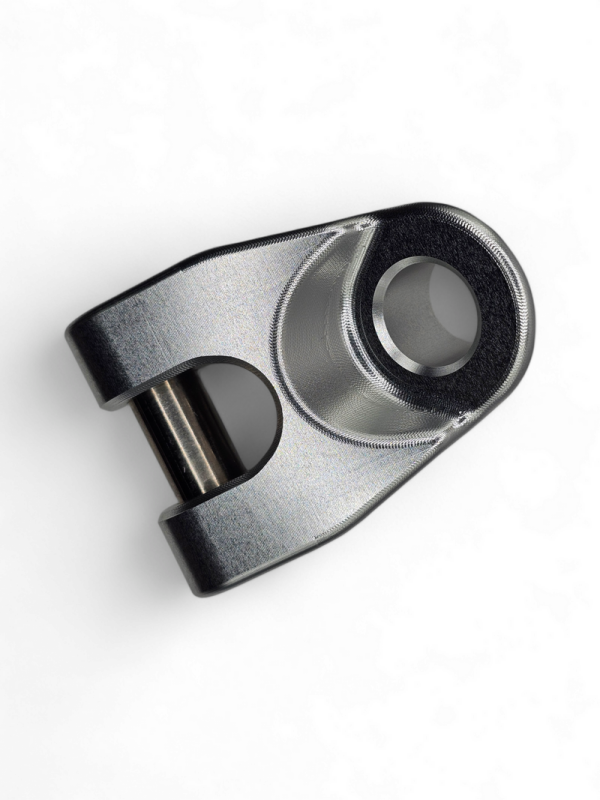 Elektric Offroad Winch Hook for Billet Series Bumper – Anodized Clear Finish, High-Strength Aluminum Construction