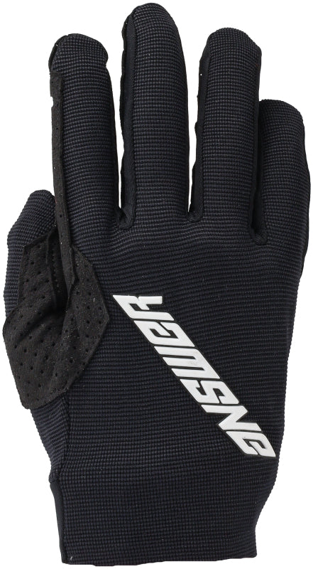 Answer Aerlite Youth Gloves Black/White - Size XL for Powersports