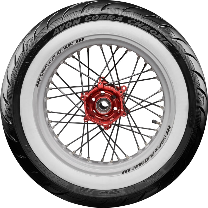 Avon Cobra Chrome AV92 Rear Tire - 150/80R16 71V for Cruiser and Touring Bikes