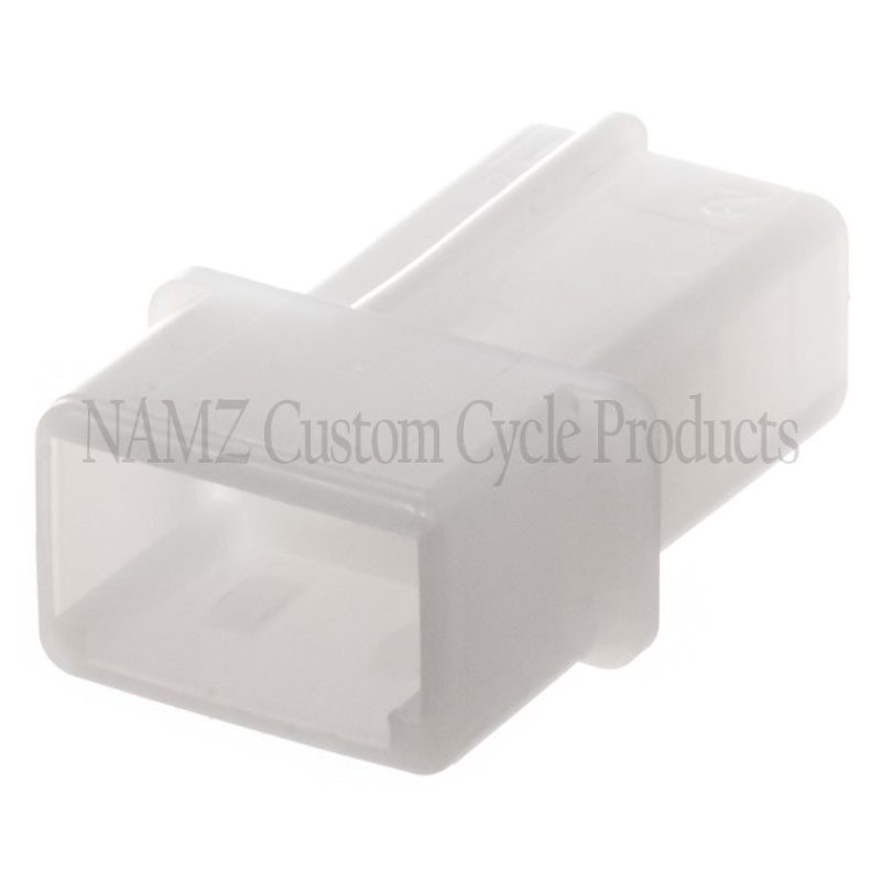 NAMZ AMP Mate-N-Lock 2-Position Male OEM Style Connector for Harley-Davidson 71-95 Models (Part NA-1-480319-0)